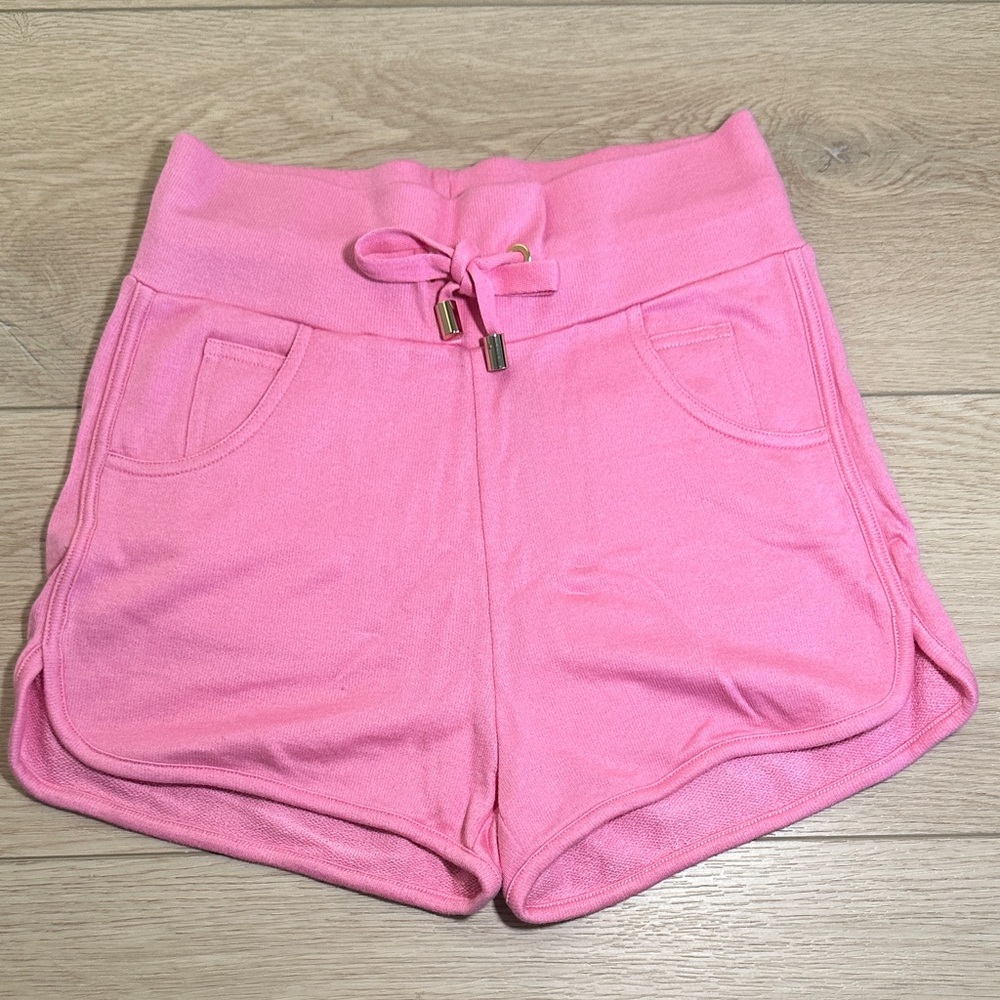 Pierre Balmain Vibrant Pink Women's Athletic Shorts